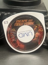Escape From New York Sony PSP UMD Movie Portable Loose Disc Tested Sci-fi Cult