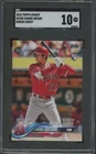 2018 Topps Update Rookie Debut #US285 Shohei Ohtani RC Rookie Gem Mint SGC 10