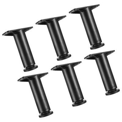  6 Pcs Stützbein Des Bettrahmens Bettfusserhöhung Verstellbare Möbelbeine