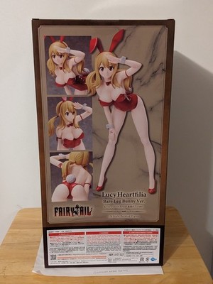 Fairy Tail Lucy Heartfilia Bunny Bare Leg 1/4 Scale Figure by FREEing Anime Girl