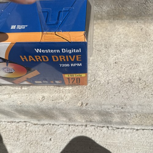 BRAND NEW SEALED! Western Digital 120 GB EIDE Hard Drive w/ 8MB Cache - Picture 7 of 10