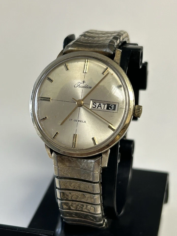 Reloj Mecánico Sears & Roebuck Vintage Tradición 17 Joyas Foto 2 de 4