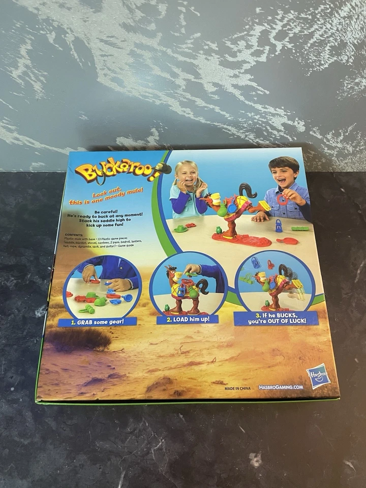 BUCKAROO! The Saddle-Stacking Game! By Hasbro 2014 Complete & VGC - Image 4 of 4