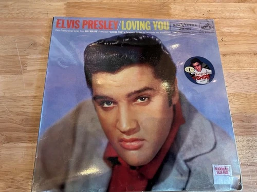 ELVIS PRESLEY LOVING YOU RCA LARGE ELVIS T-SHIRT INCLUDED SEALED