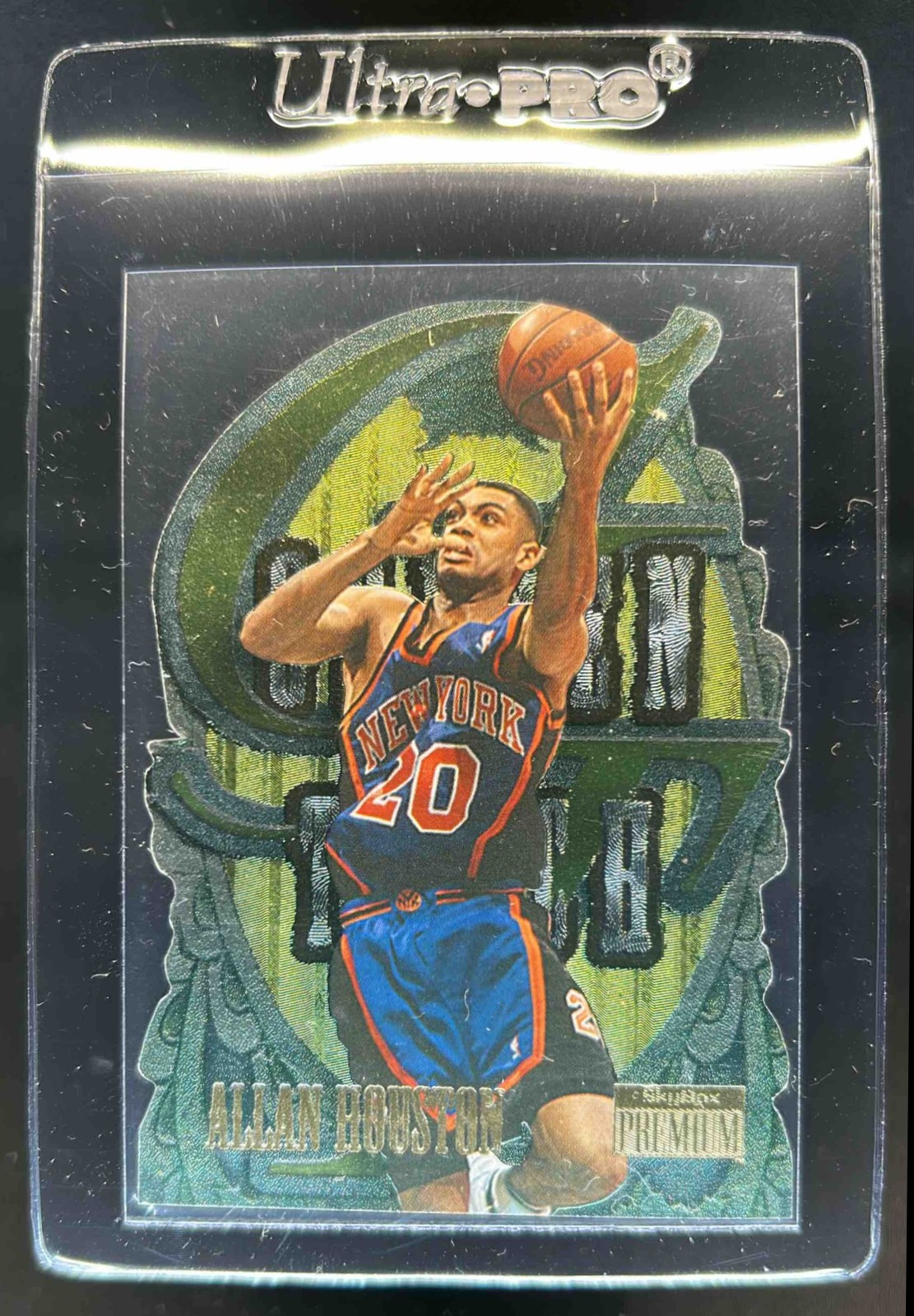 1996-97 Skybox Premium Allan Houston Golden Touch #3 Knicks
