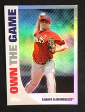 2008 TOPPS Brandon Webb Own The Game Topps #OTG23