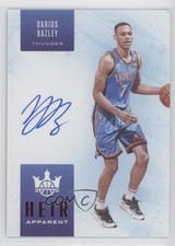 2019 Panini Court Kings Heir Apparent Ruby 14/99 Darius Bazley #HA-DBA Auto ni4