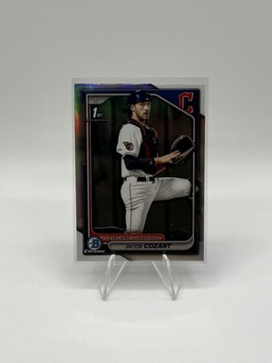 Jacob Cozart 2024 Bowman Draft Chrome 1st Bowman Refractor Guardians #BDC-30