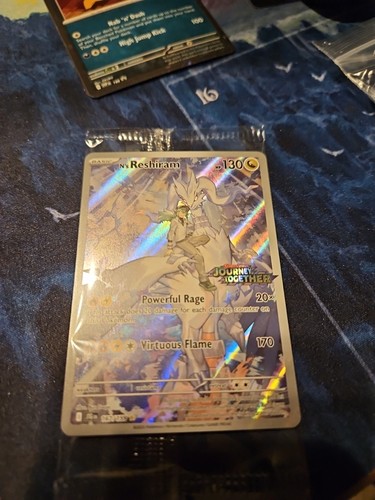 N's Reshiram JTG 167/159 Pokemon Journey Together Stamped Promo