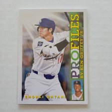 2026 Topps Series 1 SHOHEI OHTANI SP Profiles By Ken Griffey Jr