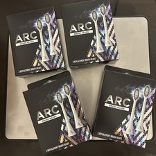 4 Boxes 8 Total Heads ARC Oral Care Toothbrush Replacement Heads White