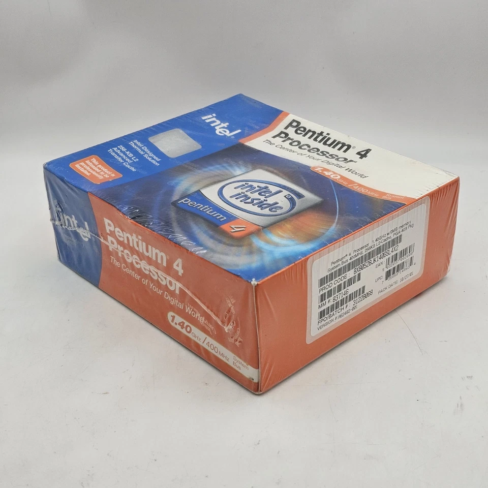 Intel Pentium 4 Processor 1.40GHz 400MHz 256kb Cache PGA 423 Brand New Sealed - Image 3 of 4