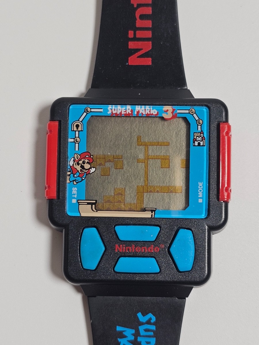 Nintendo SUPER MARIO BROS 3 Game Watch, Manual & Box Graphics