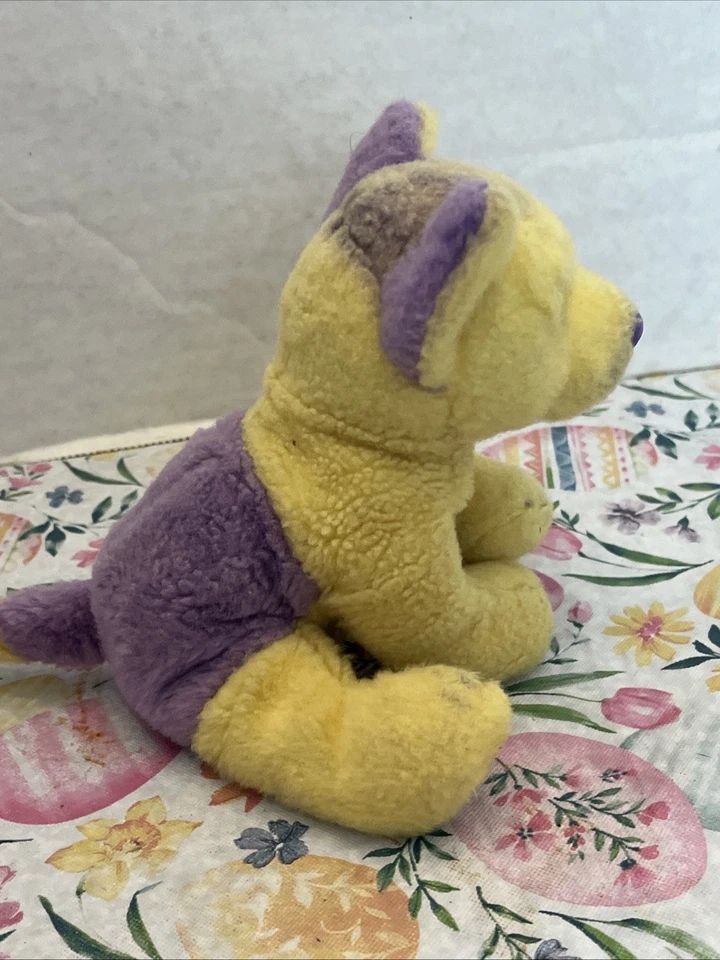 RARO Russ Yomiko Dreamers Pastor Amarillo 12205 Peluche Cachorro Perro LEER DES Foto 3 de 4