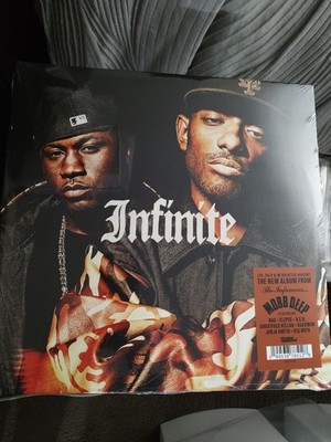 Mobb Deep Infinite LTD. 2XLP Splatter  #'d 432/500 *Small Crunch On Top Corner*