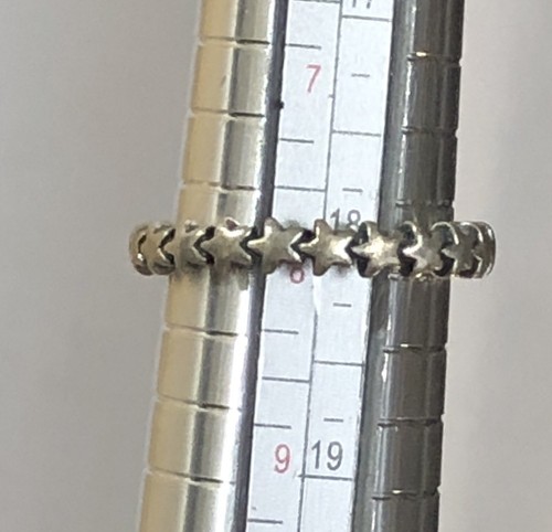 PANDORA ALE Ring Star Trail Sterling Silver Band w/ Box - Size 8 - Picture 19 of 19
