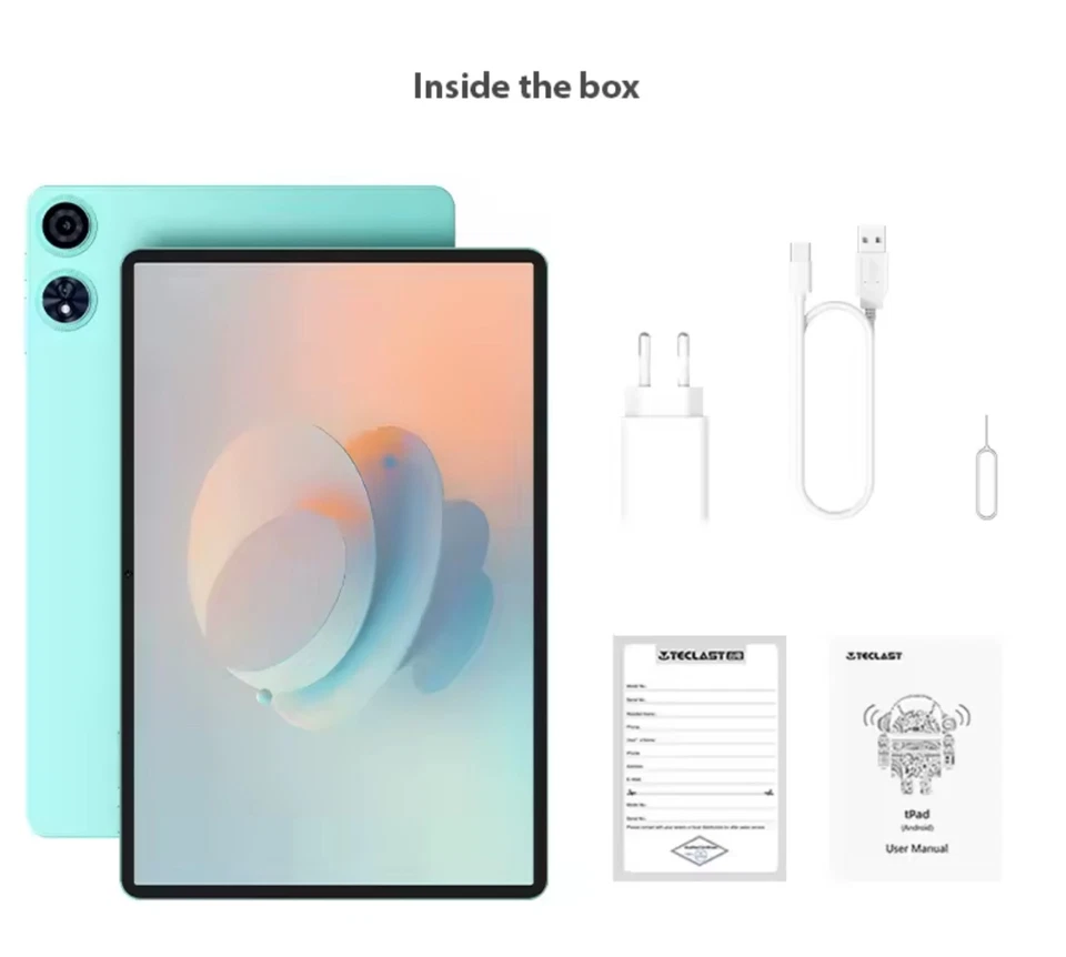 Teclast P50 AI 11" 6+128GB Android 15 Allwinner A7333-AI Octacore LPDDR5 Tablet - Image 2 of 4