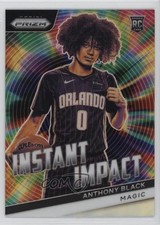 2023-24 Panini Prizm Instant Impact Silver Prizm Anthony Black #24 06v5