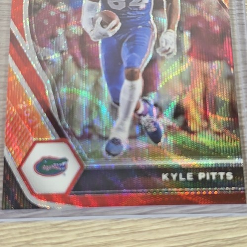 #108 Kyle Pitts RC - 2021 Panini Red Prizm Draft - Picture 4 of 7