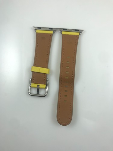 Original authentique Apple Watch boucle classique bracelet en cuir 40 mm 38 mm 41 mm S10 42 mm - Photo 52 sur 120