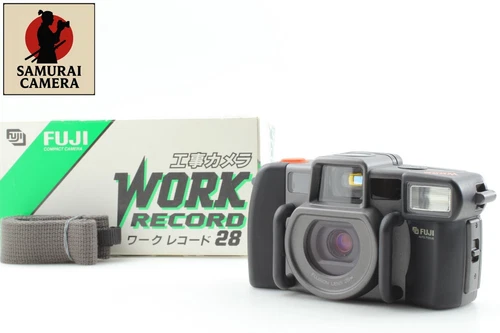 [MINT] Fuji Fujifilm Work Record 28 Point & Shoot Film Camera From JAPAN