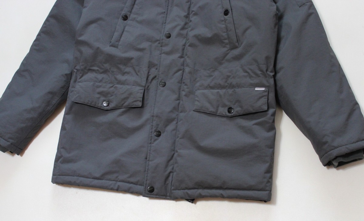 Mens CARHARTT WIP ANCHORAGE PARKA JACKET Grey (Size L) | eBay Mens CARHARTT WIP ANCHORAGE PARKA JACKET Grey (Size L) | eBay