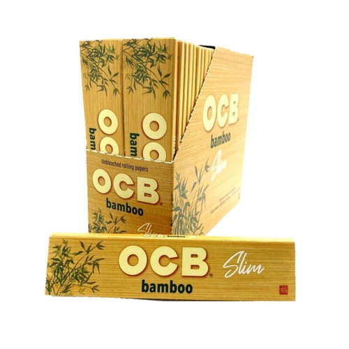 New Bamboo OCB Rolling Paper King Size Slim Ultra Thin Skins / Papers - Picture 10 of 11
