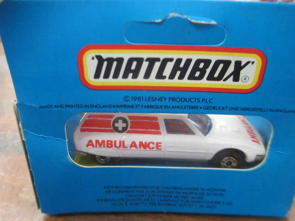 Matchbox MB12 Citroen Ambulance  Unopened Made In England - Image 2 of 3
