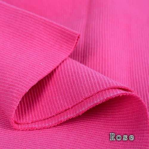 2*2 Baumwolle Stretch Pullover Bund Bein Arme Bündchen Strick Jersey Rippborte Stoff - Bild 50 von 67