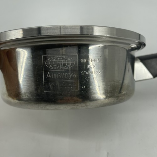 Amway Queen Multi-ply 18/8 Stainless Steel 1.5 Qt Sauce Pan Made In USA No Lid - Picture 4 of 6