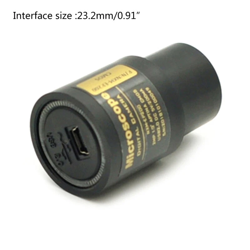 CMOS USB Microscopio Cámara Digital Ocular Controlador Libre para Microscopio Ocular-