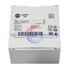 New Allen-Bradley 100-C16D10 100-C IEC Contactor, Screw Terminals Line Side 16A