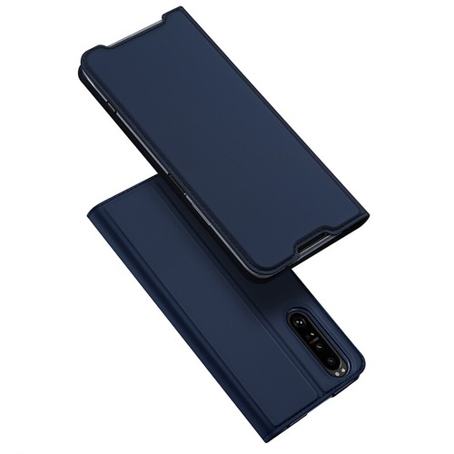 Für Sony Xperia 5V 1v 10V Handy Hülle Cover PU Klassisch Leder Flip Karte Weich TPU
