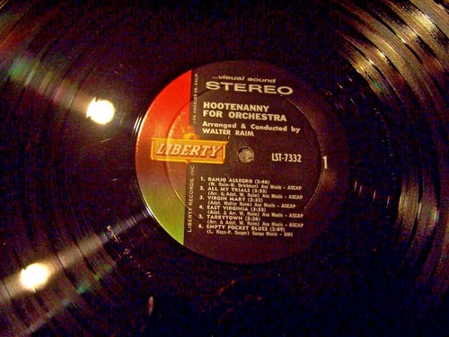 Walter Raim "Hootenanny For Orchestra" LIBERTY LST-7332 LP W/SHRINK - Foto 3 di 4