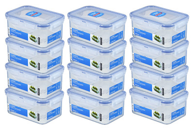 LocknLock: 12x Dose rechteckig 600 ml (HPL811/12)