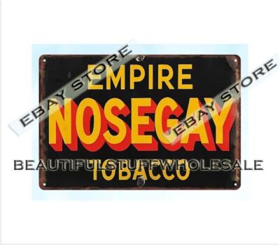 nosegay tobacco Empire Nosegay Tobacco gift for smoker metal tin sign modern office wall  art