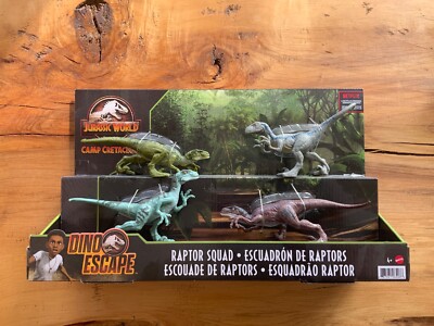 Jurassic World Camp Cretaceous Raptor Squad Charlie Delta Blue Echo STICKER READ