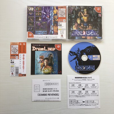 Dreamcast ZOMBIE REVENGE DC 1999 Japan import | eBay
