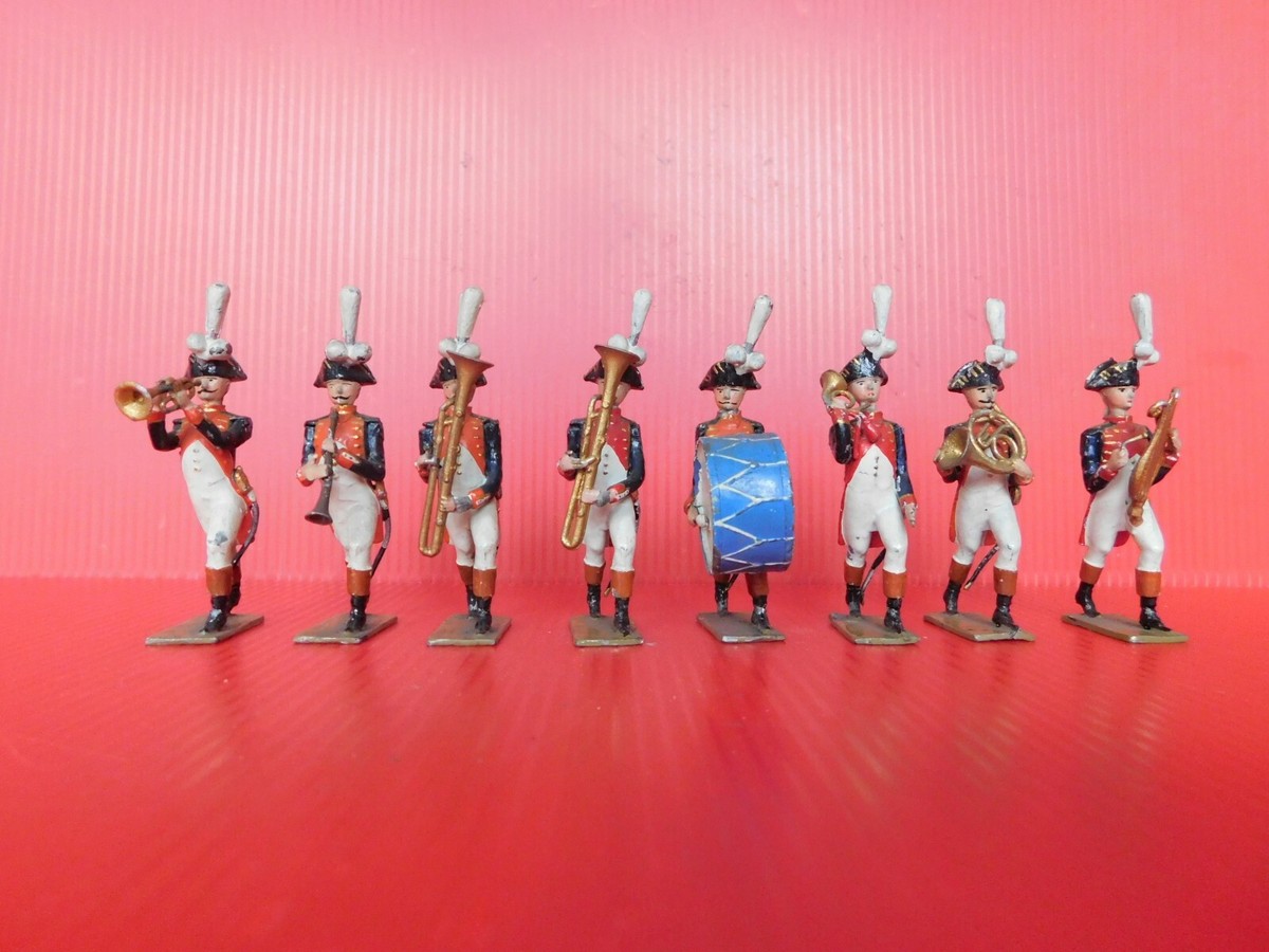 LUCOTTE Old Of 1er Empire: Rare And Bel Set Musicians to the