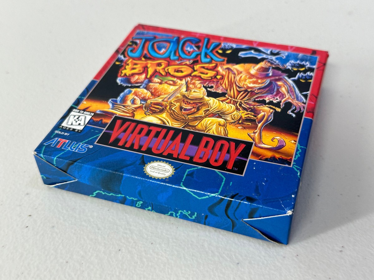 Jack Bros. (Nintendo Virtual Boy) Complete Authentic | eBay