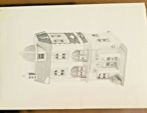 Department 56 Christmas in the City 13" Porcelain Ritz Hotel Light & Box 1989 - Picture 8 of 9