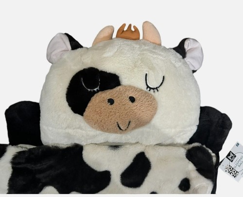 Members Mark KIDS Black & White COW Sleeping Bag NWT - Picture 2 of 3