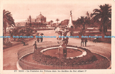 R497938 Nice La Fontaine des Tritons Dan Dans les Jardins du Roi Albert Ier A L