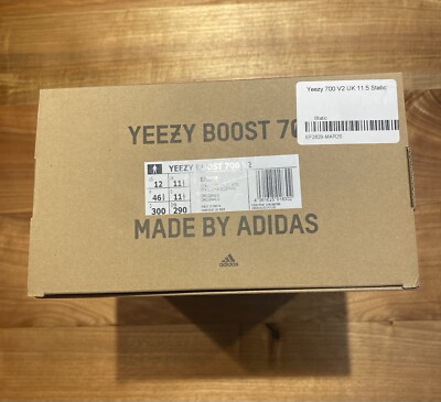 Adidas Yeezy Boost 700 V2 Mens 12 Static 