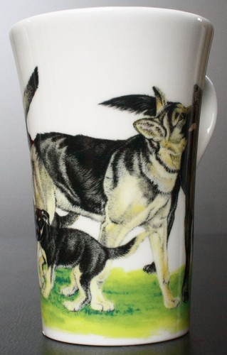 Roy Kirkham Kaffeebecher "Typ Emily" Schäferhund - Bild 2 von 5