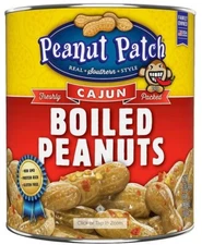 CAJUN Peanut Patch Boiled Peanut -  LARGE 6 Pound Can - FREE SHIPPING!!