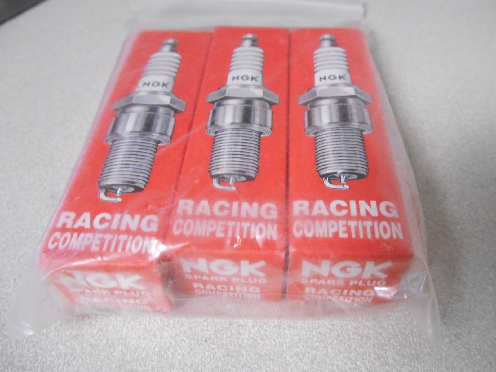 NOS NGK Racing Competitioon Spark Plugs R6254K-105 Qty 3