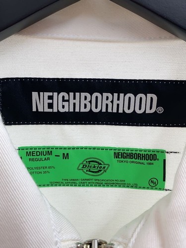 NEIGHBORHOOD◆ZIP WORK JACKET / Jacket / M / Polyester / WHT - Picture 3 of 7
