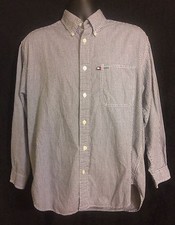 Men's Tommy Hilfiger Tommy Jeans Plaid Button Down Shirt Medium