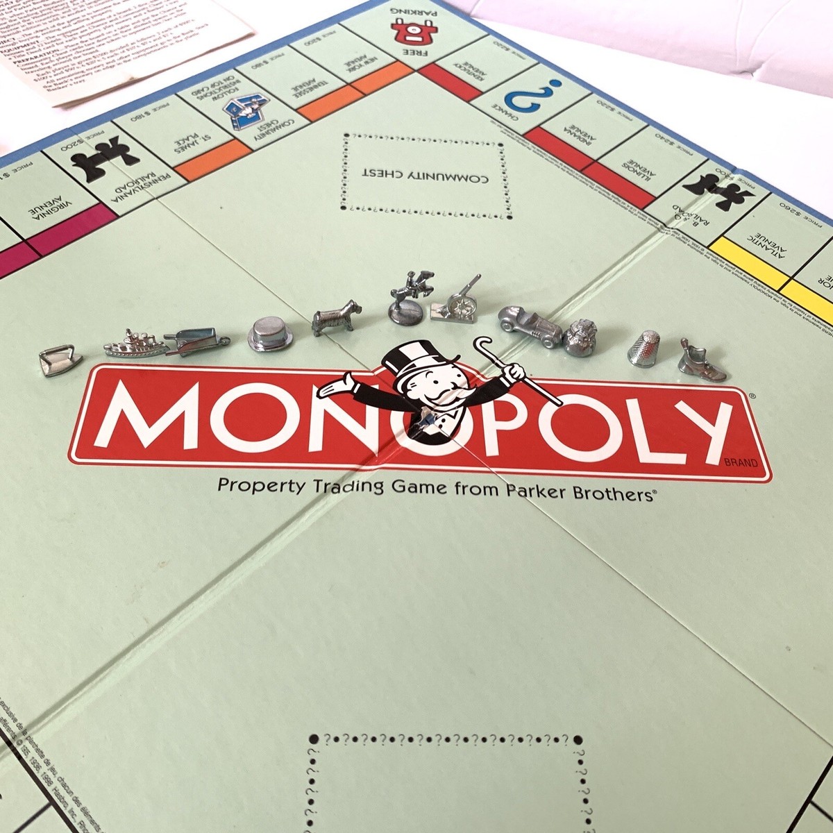 Monopoly COMPLETE 1999 65th Anniversary Edition Board Game Hasbro